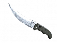 ★ Flip Knife Damascus Steel